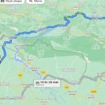How far is Gorakhpur from Nepal by bus?
