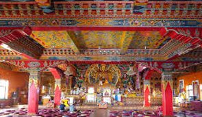 Kopan Monastery tour package by NAMO Nepal Trip, featuring a serene Buddhist monastery and meditation center with picturesque views."