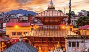 Pashupatinath Temple tour package by NAMO Nepal Trip, showcasing the sacred Hindu temple's architectural beauty and spiritual significance in Kathmandu.